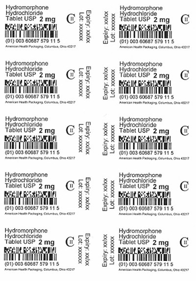 2 mg Hydromorphone Hydrochloride Tablet Blister (2 mg Blister)